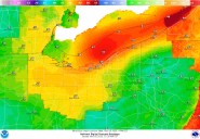 Powerful cold front to bring wind gusts up to 50 mph to Northeast Ohio today