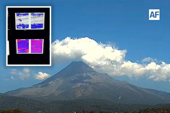 Volcán de Fuego mantiene condiciones de calma, no representa riesgo: UEPC Colima