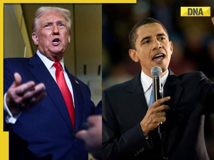 Barack Obama trains guns at Donald Trump over his AI video: 'Weird videos...'