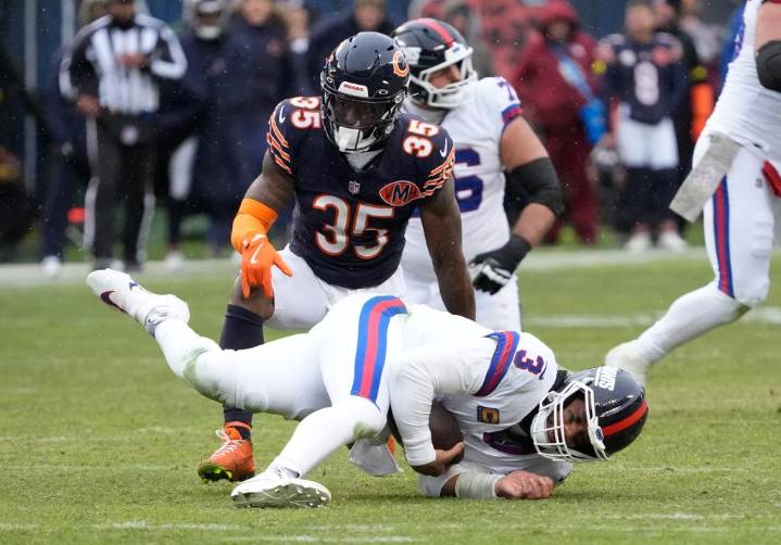 Giants takeaways, report card from NFL Week 10 loss to Bears