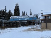 Skiers and boarders celebrate snow in Colorado's high country this week