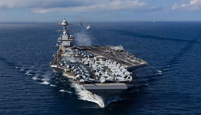 EU despliega el portaaviones USS Gerald R. Ford en el Caribe