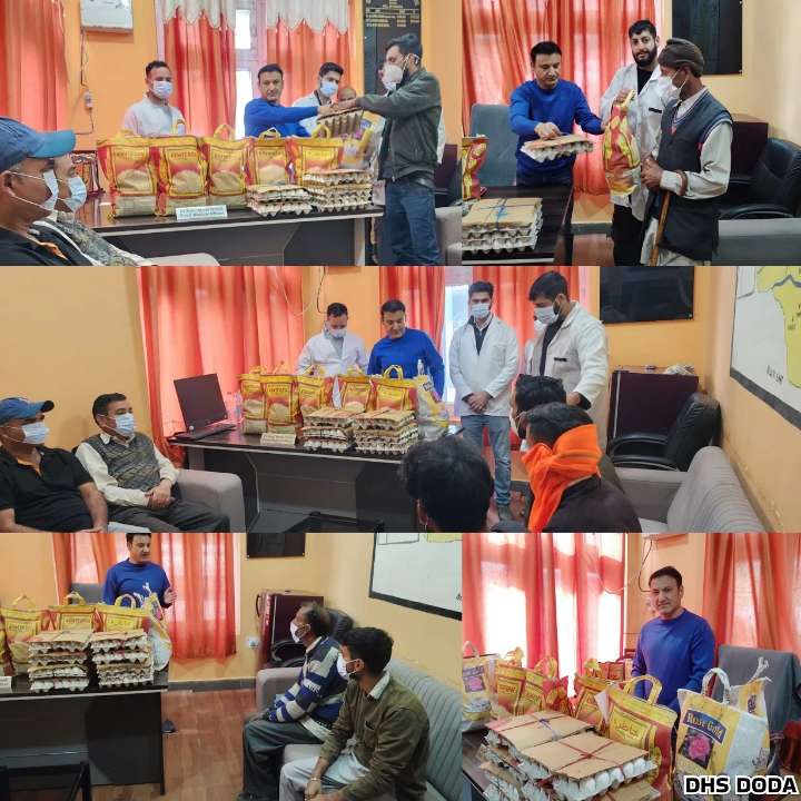 Nikshay Diwas : Nutritional Kits provided to TB Patients at PHC Assar