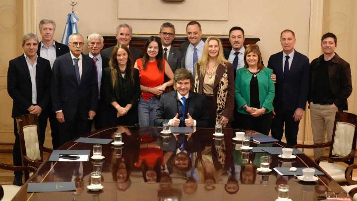 Milei reunió a su nuevo Gabinete