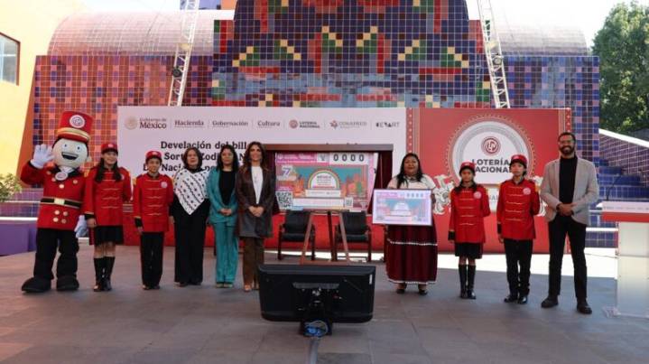 Conapred y Lotería Nacional emiten billete que promueve la importancia de la inclusión y la no discriminación