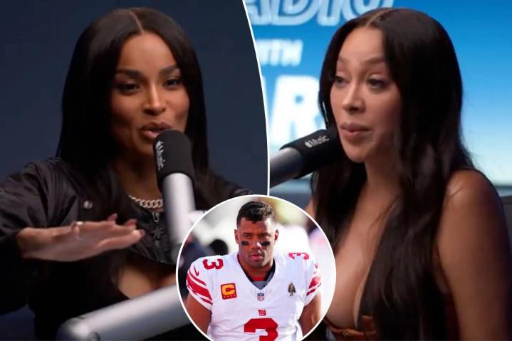 Ciara dishes on what ‘nosy’ Russell Wilson is like with her celebrity friends