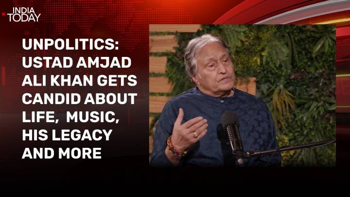Ustad Amjad Ali Khan mastered sarod, but couldn't finish schooling. Here's why