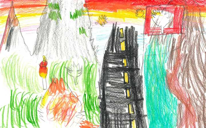 Weather Drawing: On the road again