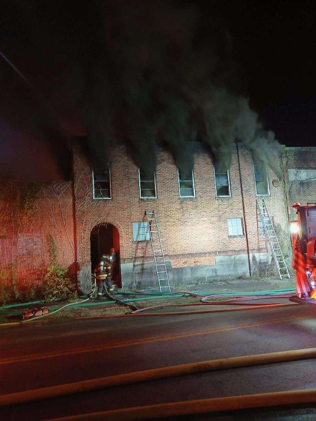 Firefighters Contain Blaze at Former Meridian Produce Building; No Injuries Reported