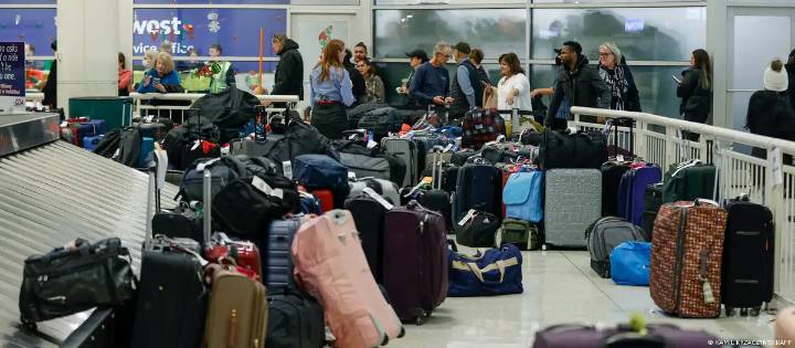 Cancelados 1.800 vuelos en EEUU por mal tiempo