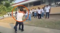 Pelea entre alumnos de secundaria en Colima deja uno inconsciente