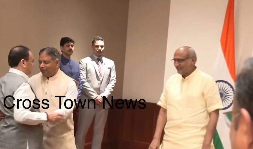 Vice President administers Oath to BJP J&K Chief Sat Sharma as MP Rajya Sabha