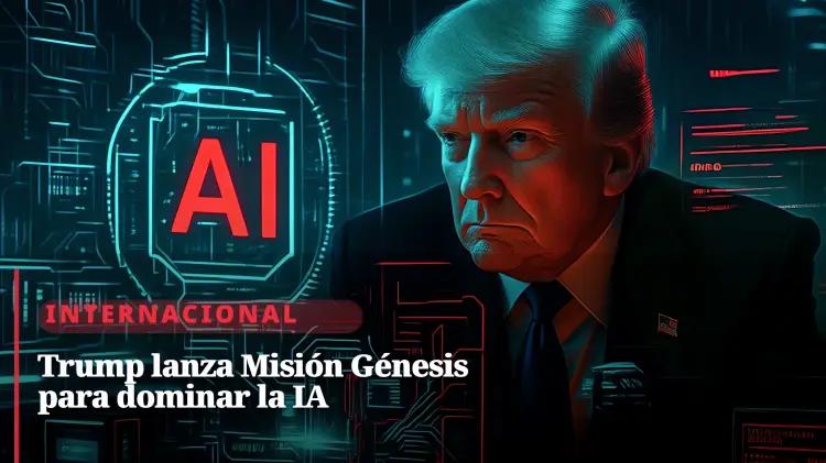 Trump lanza la Misión Génesis para impulsar la IA y mantener la supremacía tecnológica de EE. UU.