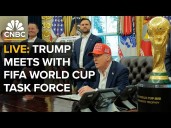 LIVE: President Trump meets with the FIFA World Cup Task Force in the White House