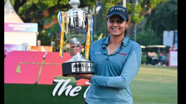Pranavi’s win against men at IGPL Mumbai wows Indian golf fraternity