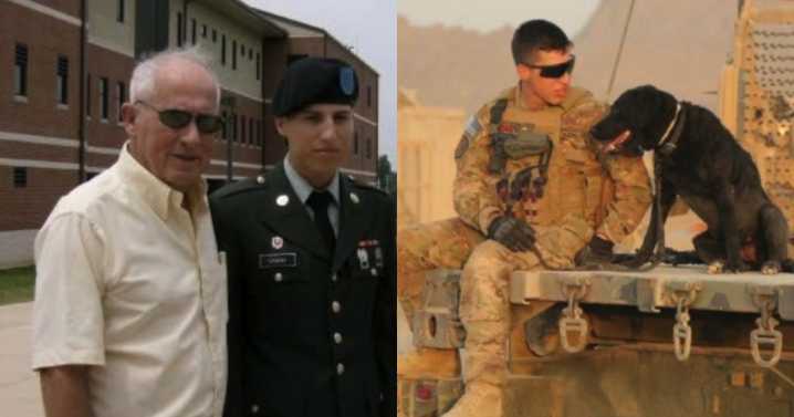 Veteran follows family tradition of service, honors grandfather who served in WWII, Korea