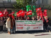 Los sindicatos denuncian el bloqueo del convenio de la sanidad privada y alertan del retroceso en Alicante