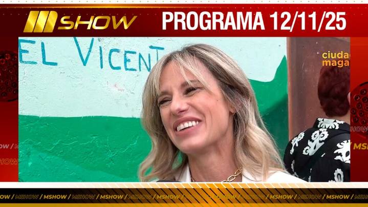 MSHOW - Programa del12/11/25 MARIANA FABBIANI RECIBIÓ UN PREMIO DE SU ABUELO MARIANO MORES
