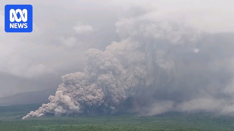 Indonesia's Semeru volcano erupts prompting aviation warning in Australia