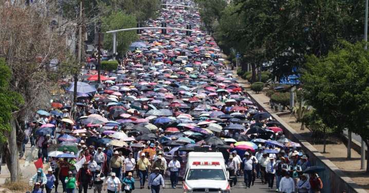 Bloqueos en CDMX y Edomex hoy 3 de noviembre: Autotransportistas marchan al Zócalo