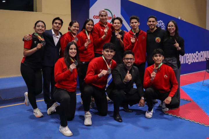 Águilas UPAEP con nueve preseas en Nacional de Taekwondo