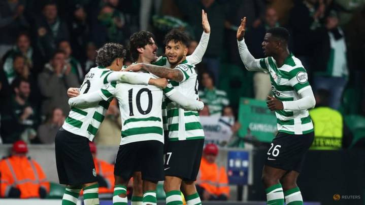 Sporting leap up Champions League standings after home success