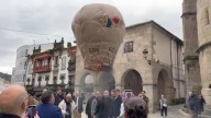 Lanzamiento del pequeño Globo de Betanzos