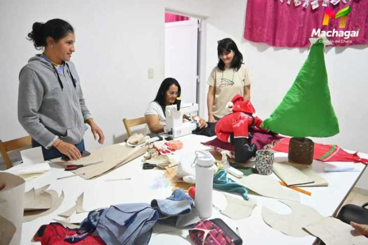 Machagai se prepara para fin de año en el Mercado Popular