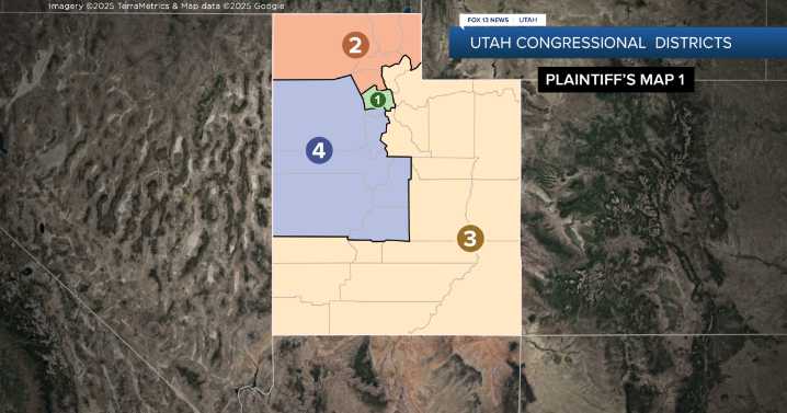 Judge picks a new congressional map in redistricting