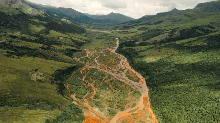 Why are Alaska’s rivers turning bright orange?