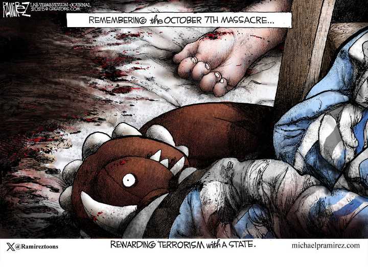 Never again | CARTOON | Michael Ramirez