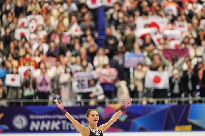 Dominant Sakamoto defends title in final NHK Trophy, books spot in Grand Prix Final