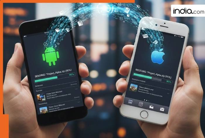 Now, share files between Android and iPhone in a flash by using this simple process