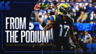 From the Podium: Sean McVay, Matthew Stafford, Davante Adams, Kyren Williams and Kam Kinchens on Rams' 21