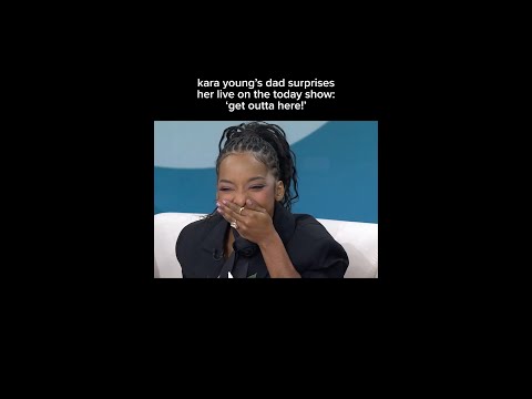 Kara Young's Dad Surprises Her in Sweet Moment