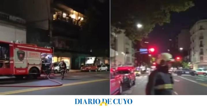 Incendio fatal en un edificio de Palermo: una mujer murió, hubo heridos y decenas de evacuados