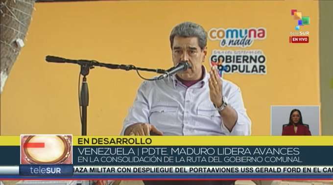 (VIDEO) Maduro: "Militarmente, Venezuela tiene un nivel de preparación que nunca antes había tenido"