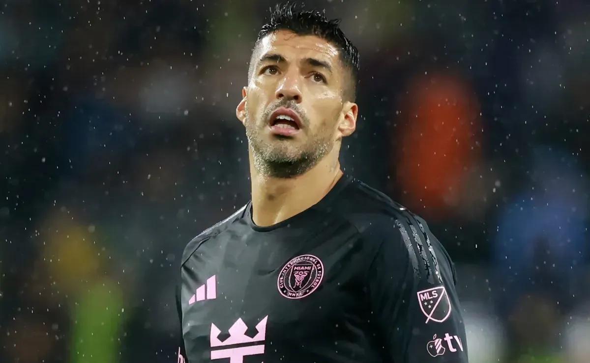 Why is Luis Suarez not starting today with Lionel Messi’s Inter Miami vs FC Cincinnati in 2025 MLS Cup Playoffs?