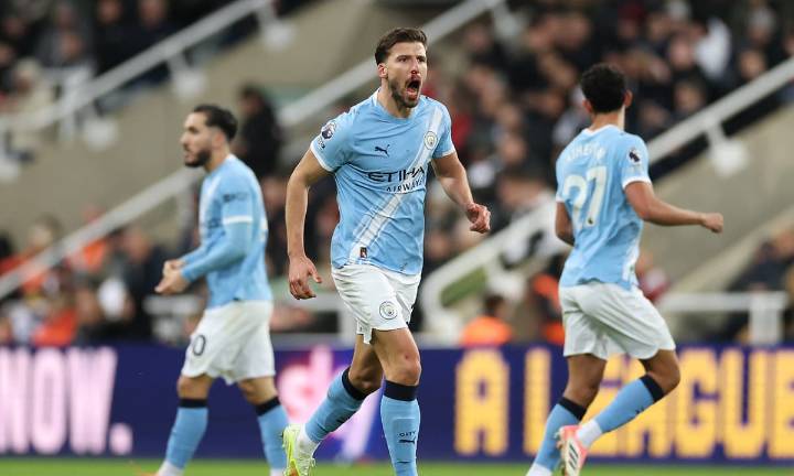 'Where is the sense?': Ruben Dias fumes as controversial call sees Man City falter in title race