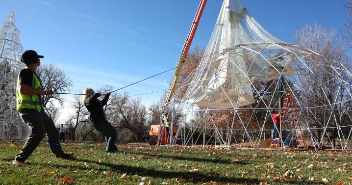 Photo: Holiday lights at ZooMontana