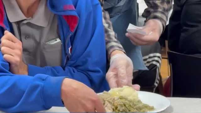 'It's about sticking together': Lincoln's People's City Mission serves largest meal of year