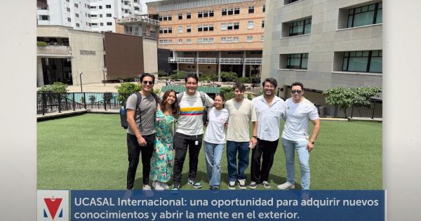 El mundo como aula: alumnos UCASAL viajan al exterior con becas de movilidad