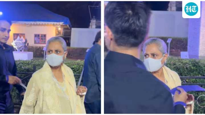 Jaya Bachchan gives death stare, looks annoyed with paparazzi at event