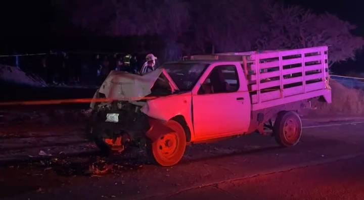 Muere adulto mayor tras fuerte choque en Carboneras, Tepezalá