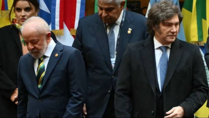 Milei decidió no viajar a Brasil para la cumbre del Mercosur