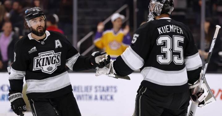 Drew Doughty sets team record as Kings shut out Winnipeg