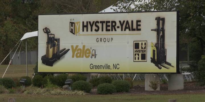Hyster-Yale to cut 575 jobs globally; 100+ in Pitt County