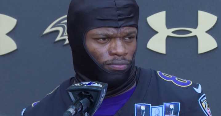 Ravens QB Lamar Jackson among many key starters missing from Wednesday's practice