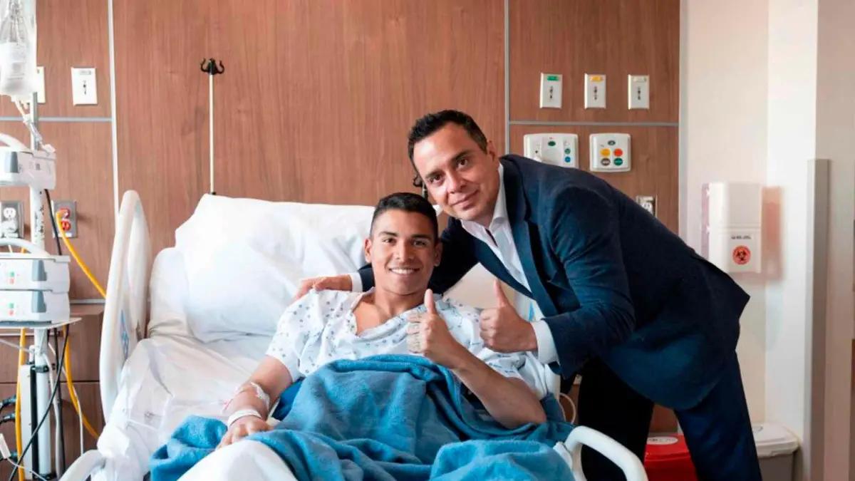 Kevin Mier reapareció en redes sociales y envió este mensaje antes de su operación en México