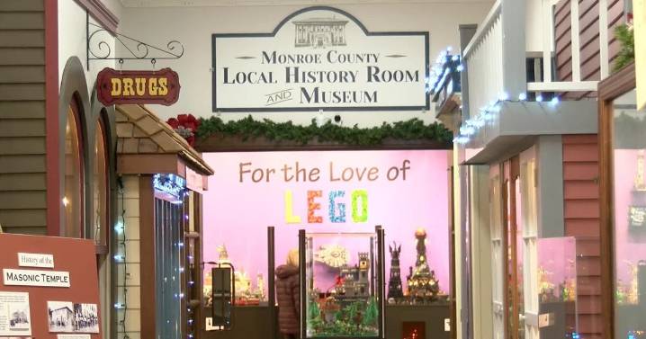 "For the Love of LEGO" exhibit opens at the Monroe County Local History Room & Museum